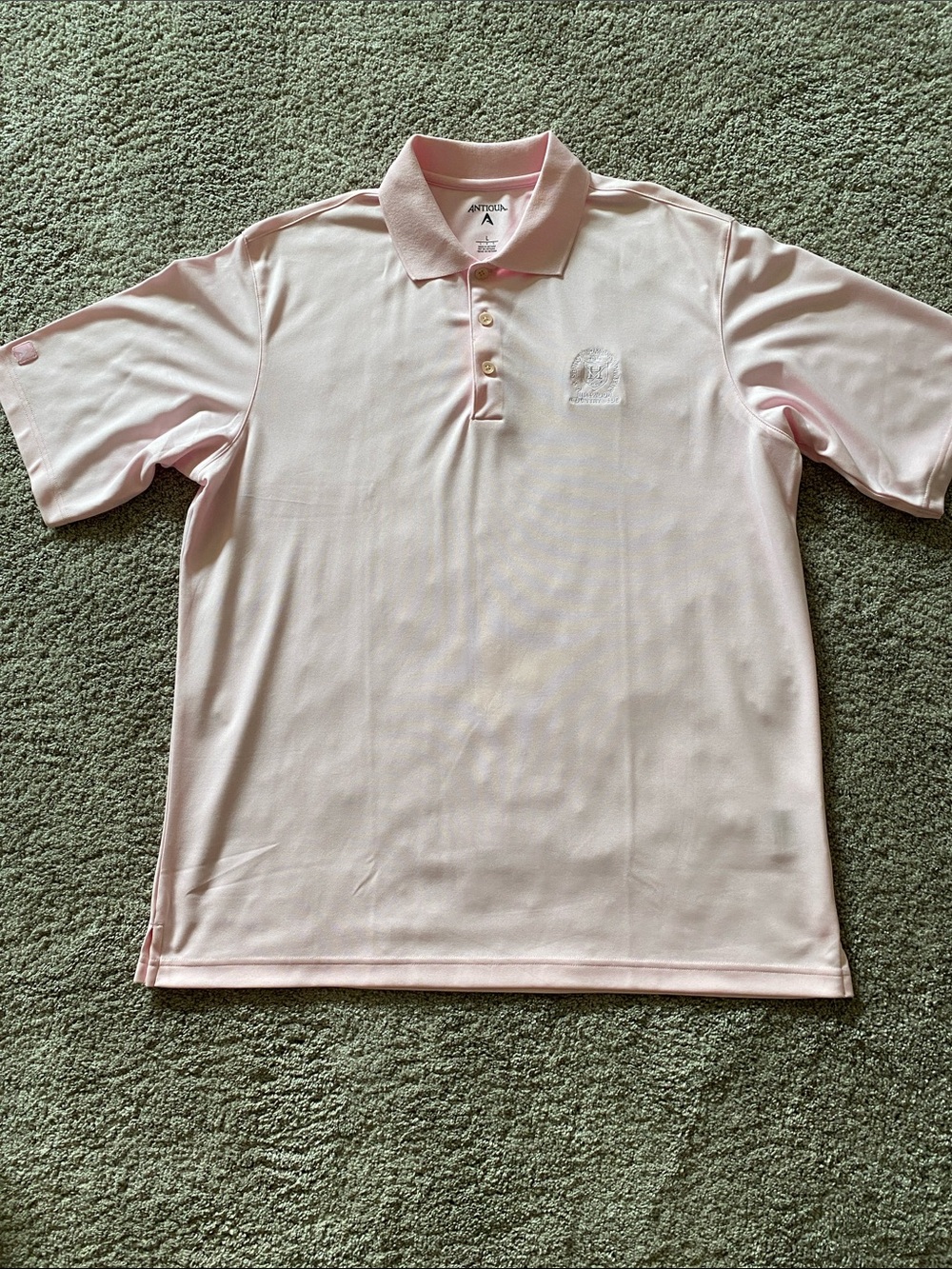Antigua Men’s Polo Shirt - Light Pink